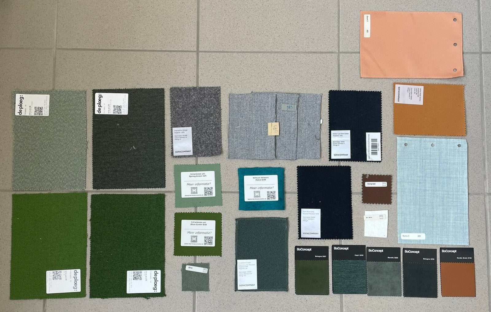 Grote collectie materiaalstalen, Doe-het-zelf en Bouw, Ophalen