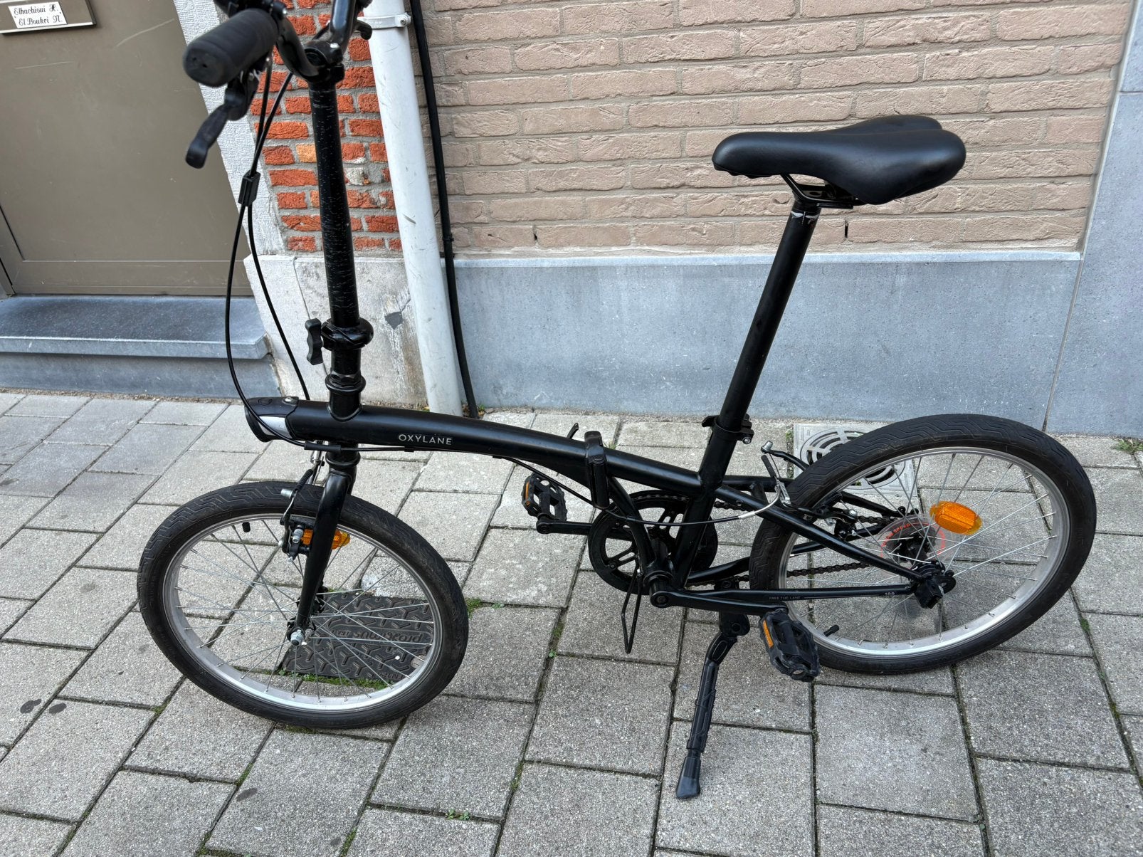 Vouwfiets, Fietsen en Brommers, 20 inch of meer, Zo goed als nieuw, Totaal opvouwbaar, Dames