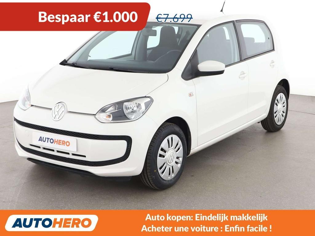 Volkswagen up! 1.0 Move up! (bj 2016), Auto's, Voorwielaandrijving, 4 zetels, Stof, Gebruikt