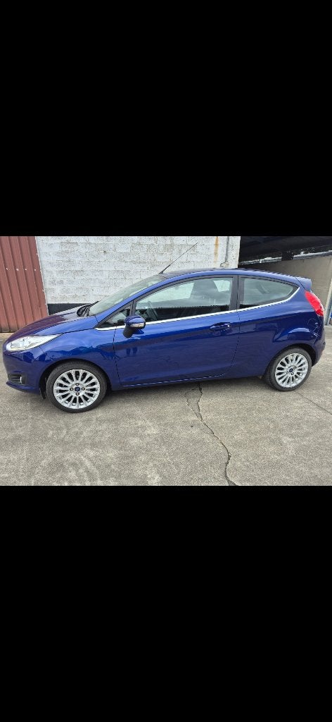 Ford Fiësta, Auto's, Euro 6, Blauw, Particulier, Onderhoudsboekje