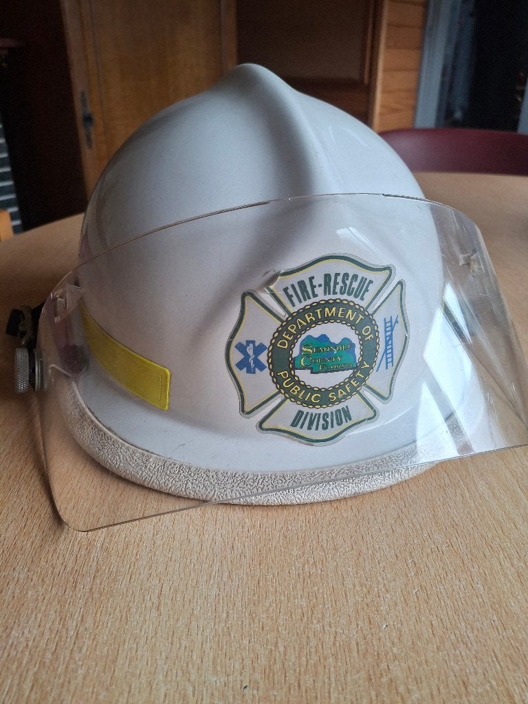 Casque pompier, Enlèvement ou Envoi, Comme neuf