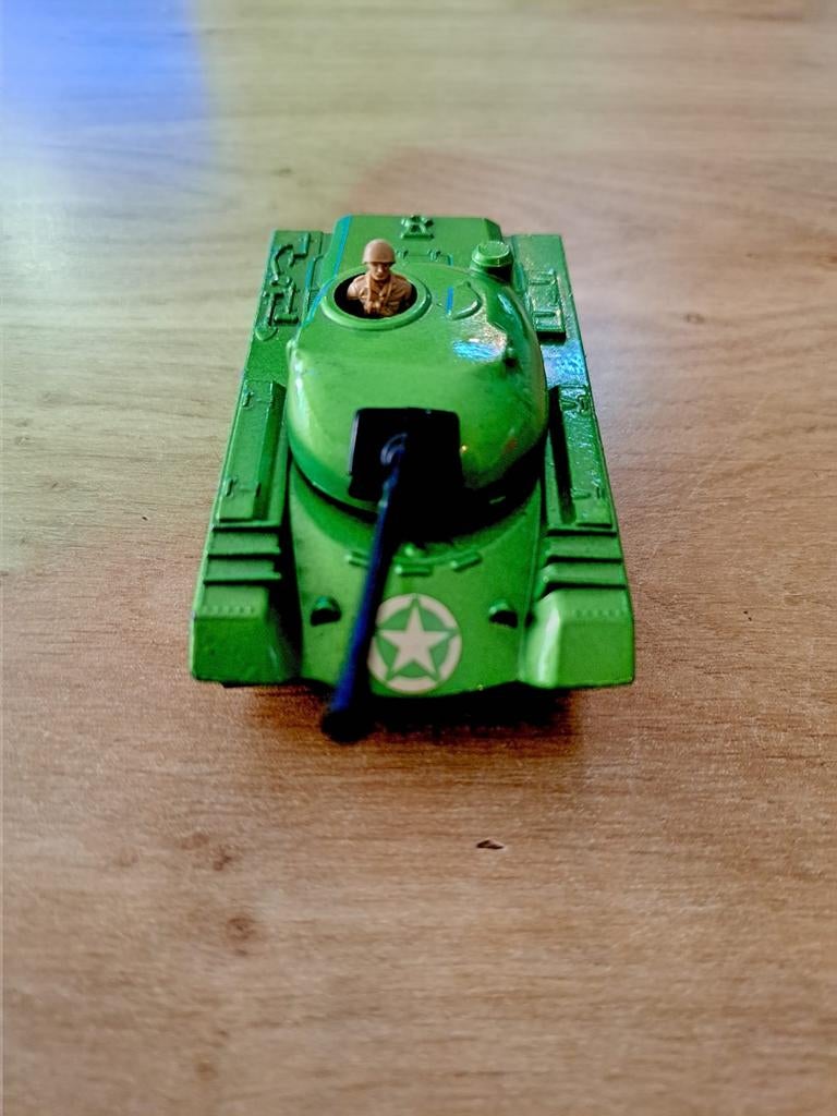 Matchbox battle kings K-102 M48 A2, Kinderen en Baby's, Speelgoed |Speelgoedvoertuigen, Ophalen
