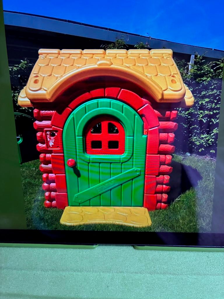 Feber luxe speelchalet, Ophalen, Zo goed als nieuw, Kunststof