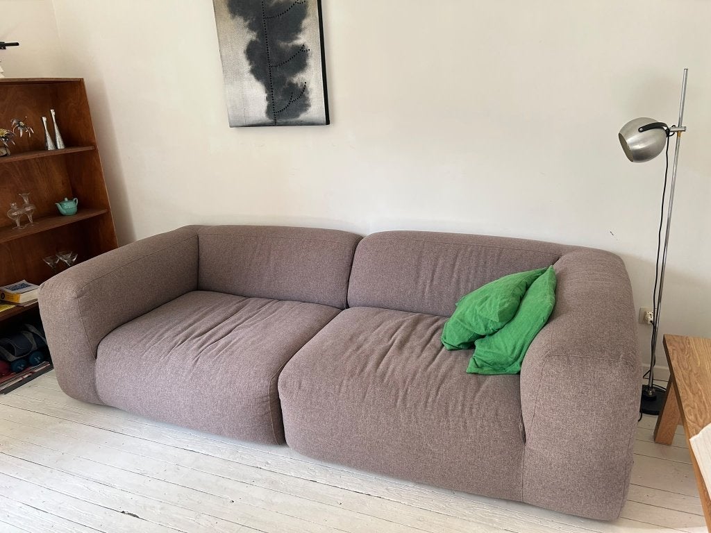 Design zetel Hay look, 100 à 125 cm, Banc droit, Comme neuf, Enlèvement