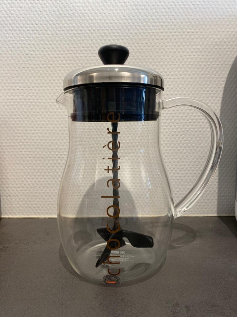 Chocolatière Bodum, Maison & Meubles, Cuisine | Ustensiles de cuisine, Comme neuf, Théière/bouilloire, Bodum, Verre, Enlèvement ou Envoi