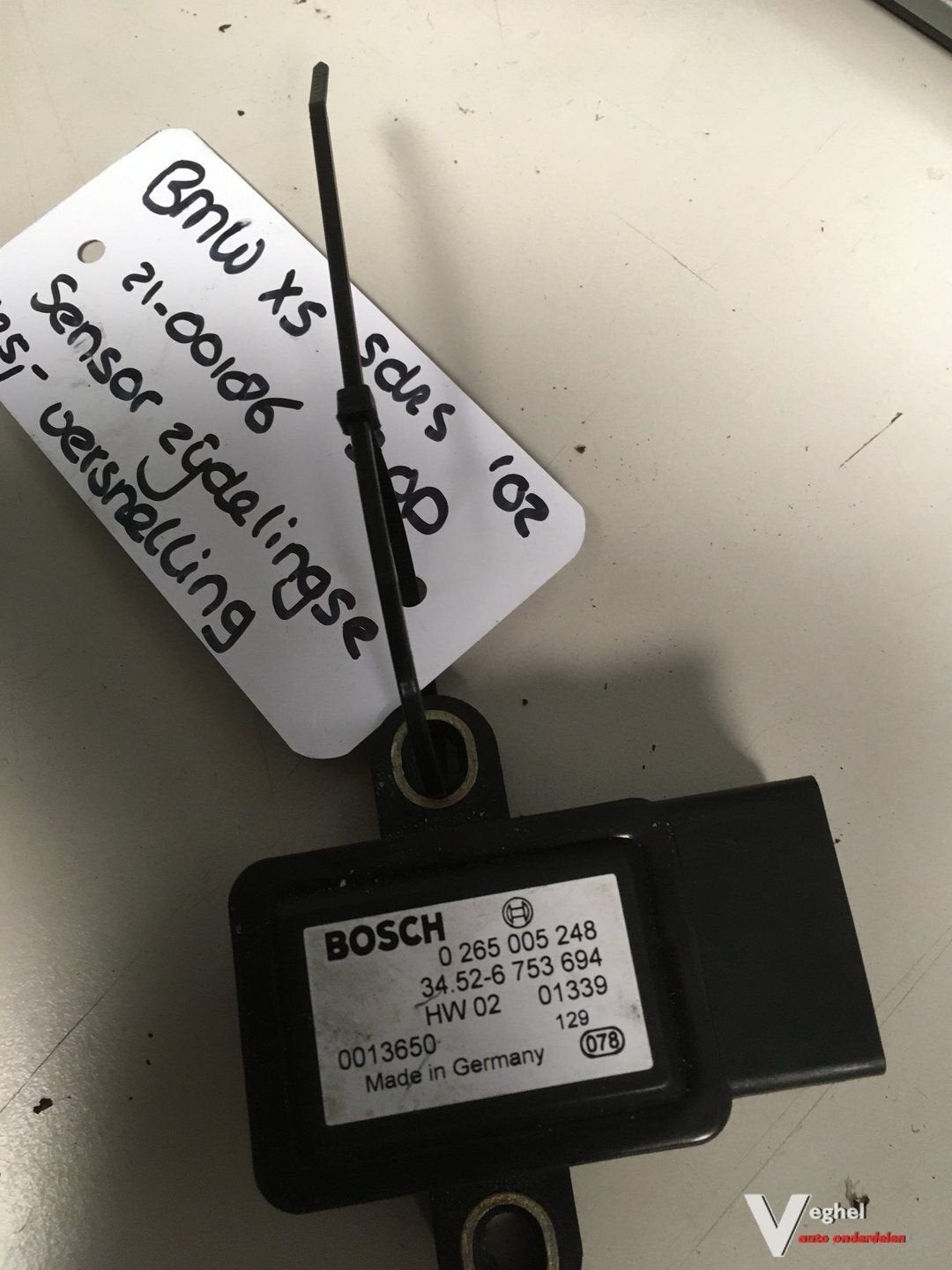 BMW X5 '02 3.0 D sensor zijdelingse versnelling, -, Utilisé, -, -