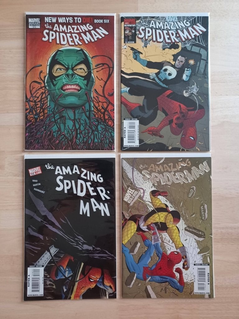 Spiderman 2008-2009 (20 comics), Marvel Comics, Enlèvement ou Envoi, Comme neuf, Plusieurs comics