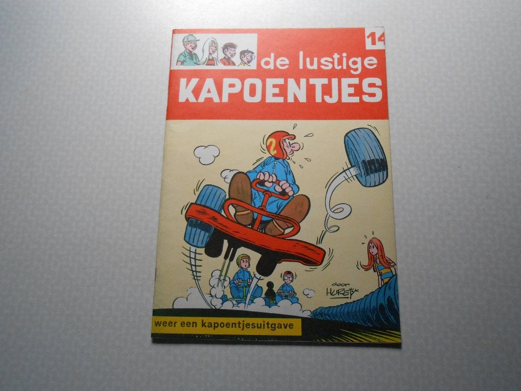 De lustige kapoentjes 14 1969. 1 ste druk. Misdruk., Boeken, Stripverhalen, Hurey, Eén stripboek, Nieuw, Ophalen of Verzenden