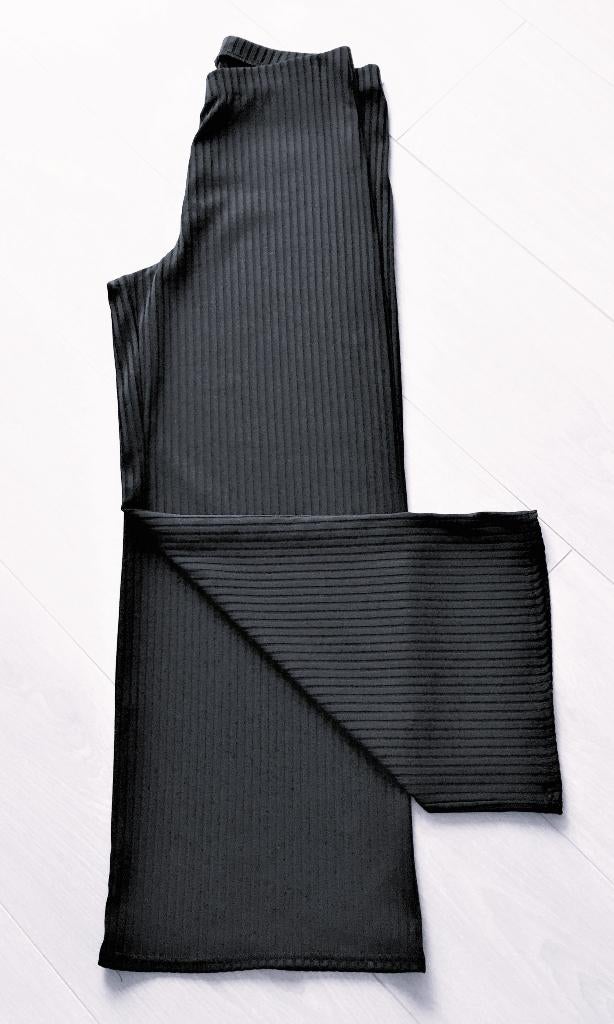 Comfortabele warme geribbelde pull-up broek  Primark   42, Taille 42/44 (L), Primark, Comme neuf, Longs