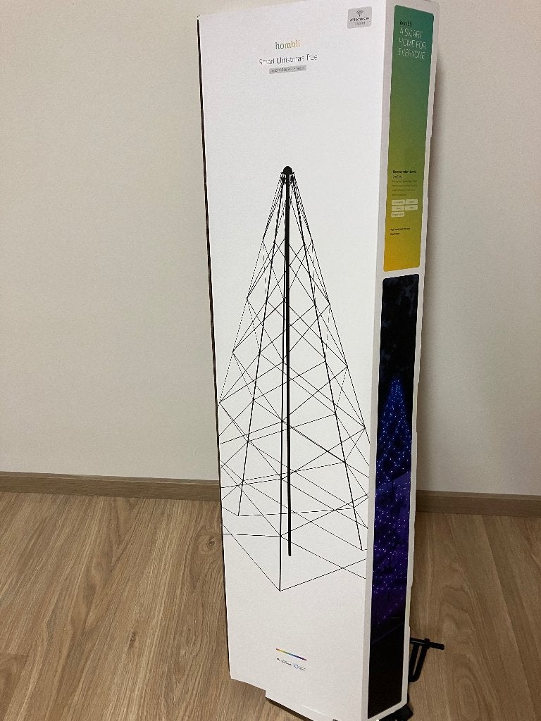 NIEUW IN VERPAKKING hombli smart led kerstboom, Diversen, Ophalen, Nieuw
