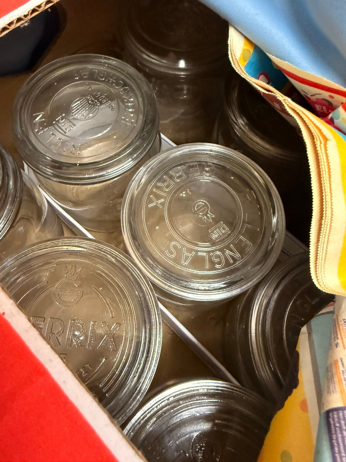 Weck steriliseerpotten, Ophalen, Glas of Glazen, Klassiek, Glas