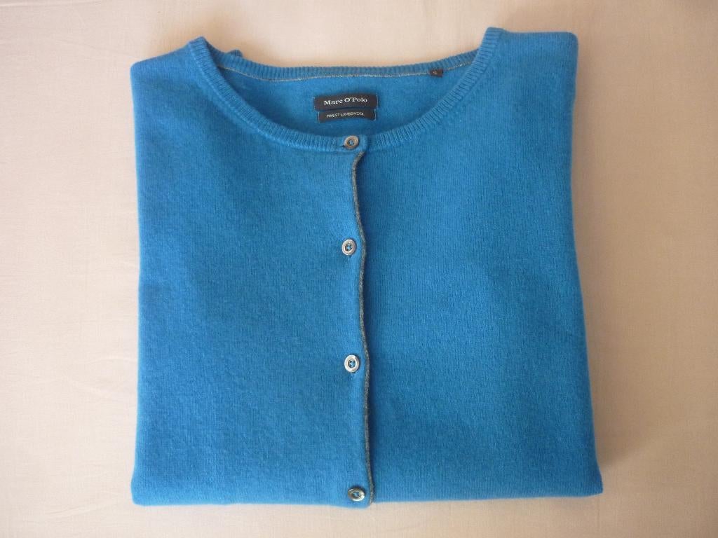 Lamswollen Vest Marc O'Polo, Kleding | Dames, Blauw, Nieuw, Ophalen of Verzenden, Marc O'Polo