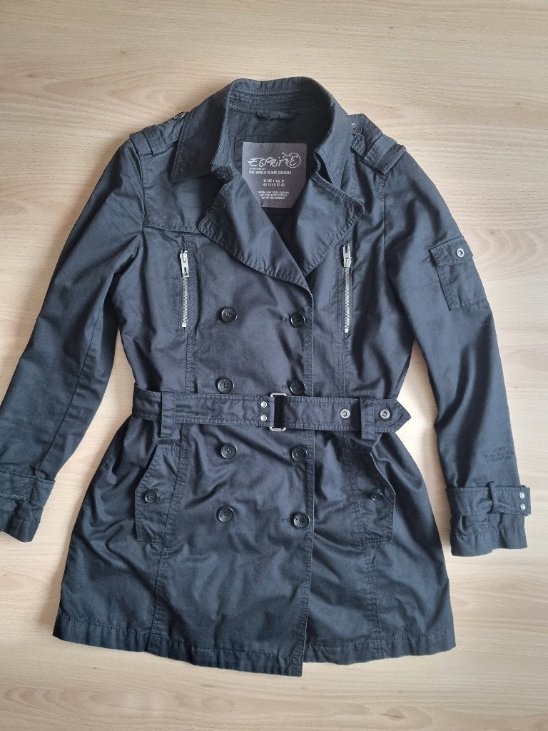 Trench-coat noir - taille 40, Vêtements | Femmes, Taille 38/40 (M), Enlèvement ou Envoi, Porté, Noir