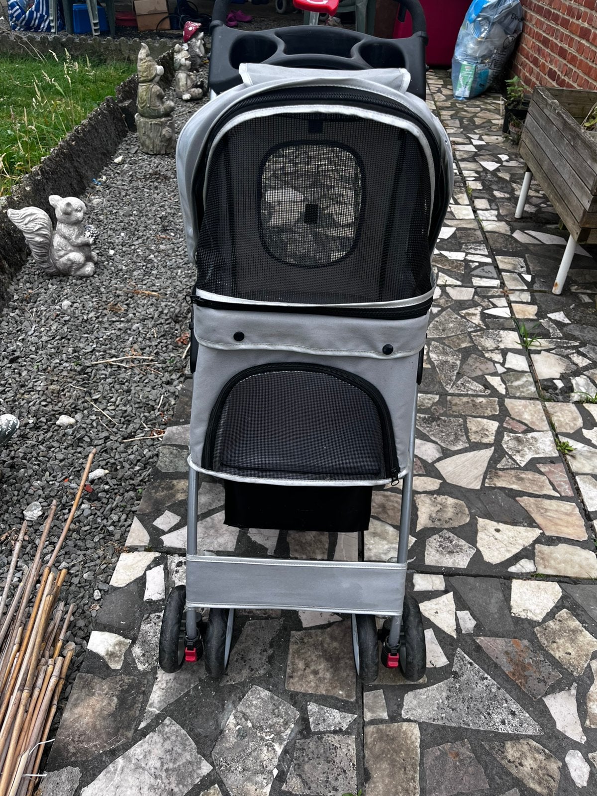 Huisdieren buggy, Dieren en Toebehoren, Ophalen, Zo goed als nieuw