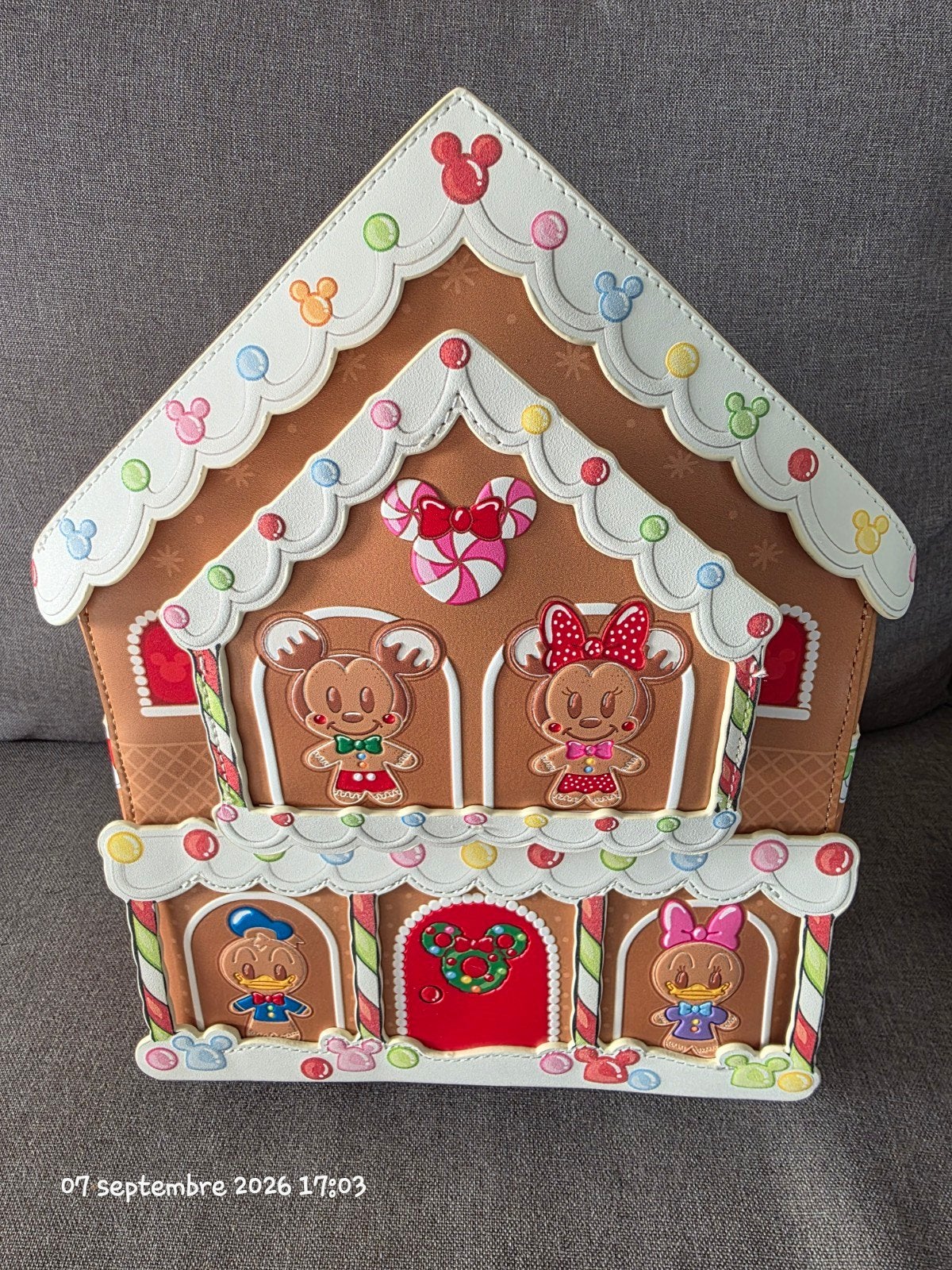 Rugzak Disney Loungefly Gingerbread House, Ophalen of Verzenden