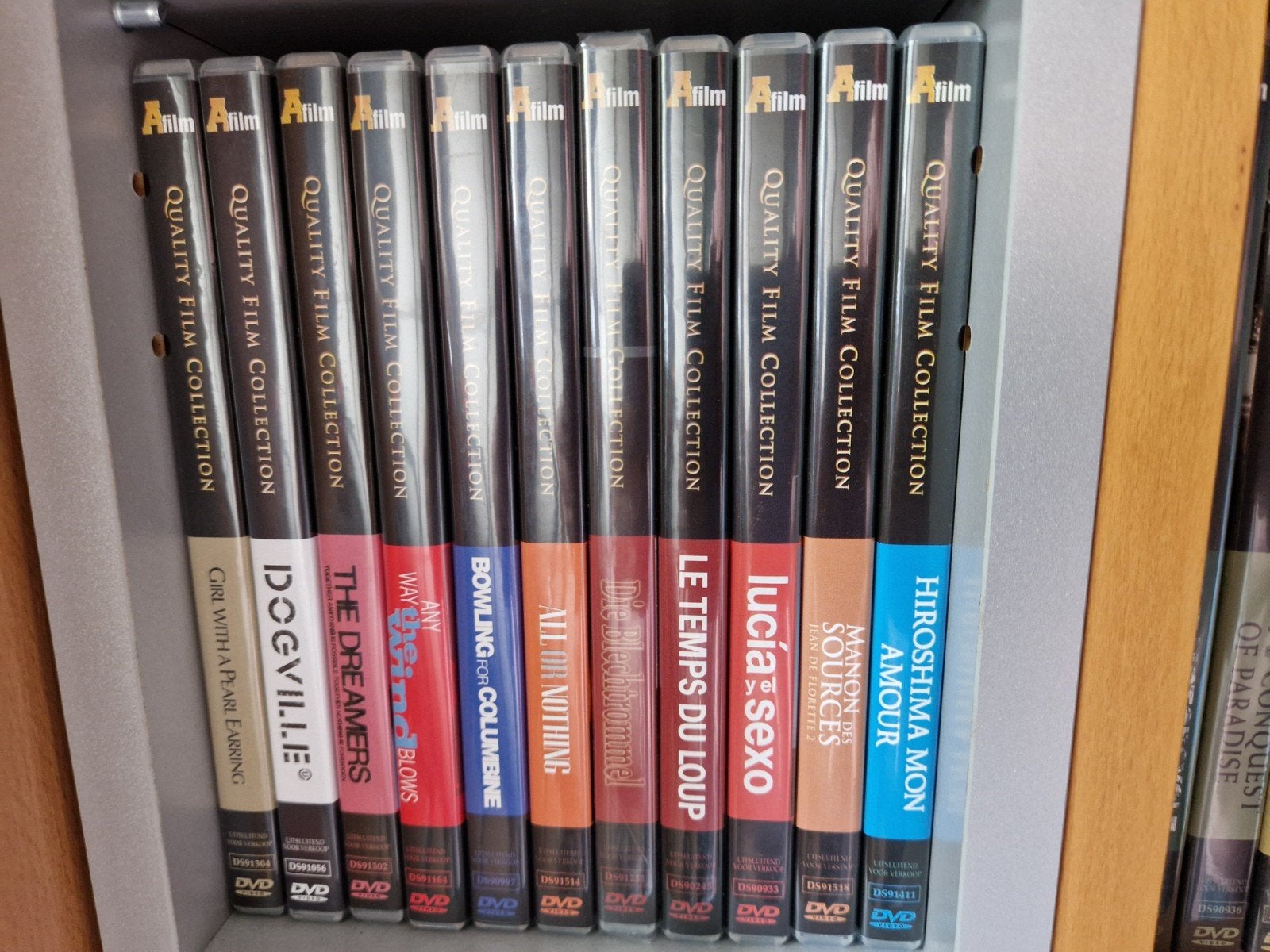 Afilm Quality film collection- 63 dvd, Ophalen
