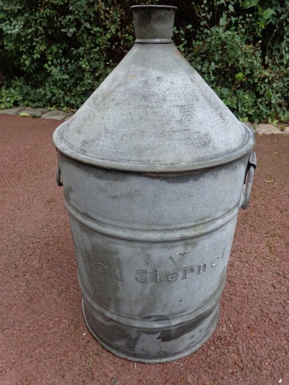 Bidon, can d'huile STERNEL 30L,vintage années 50,galvanisé, Particulier, Autres carburants, Achat