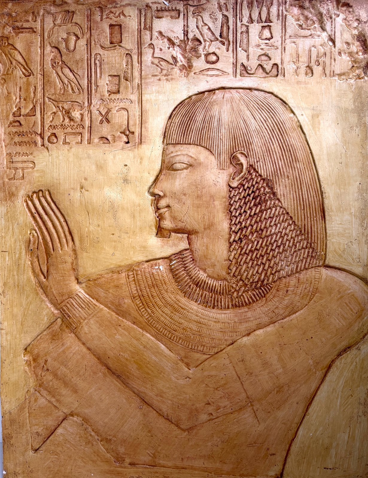 Groot Egyptisch reliëf, Verzamelen, Ophalen, Zo goed als nieuw