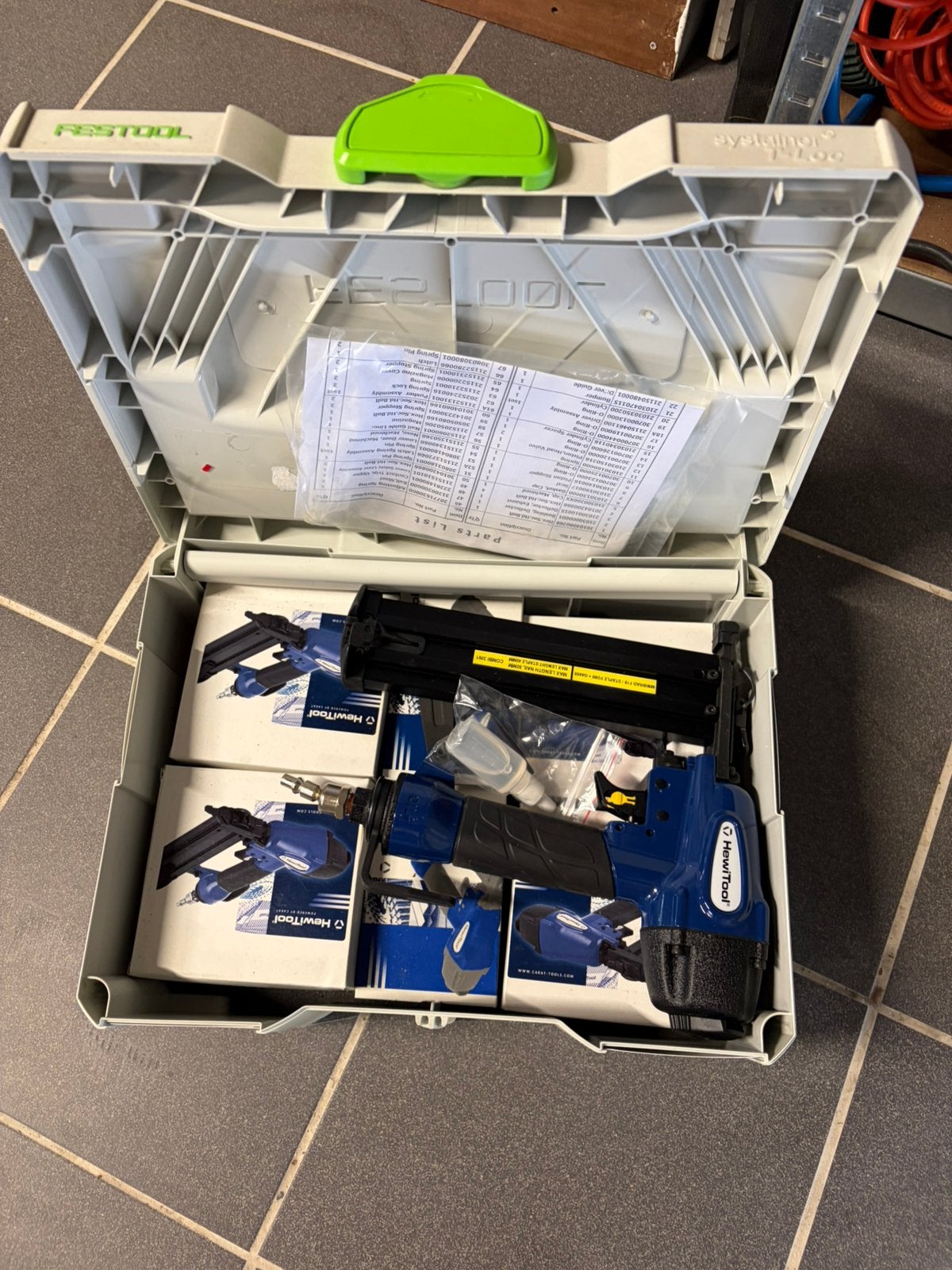 Nieuwe hewitool combi 3in1, Enlèvement