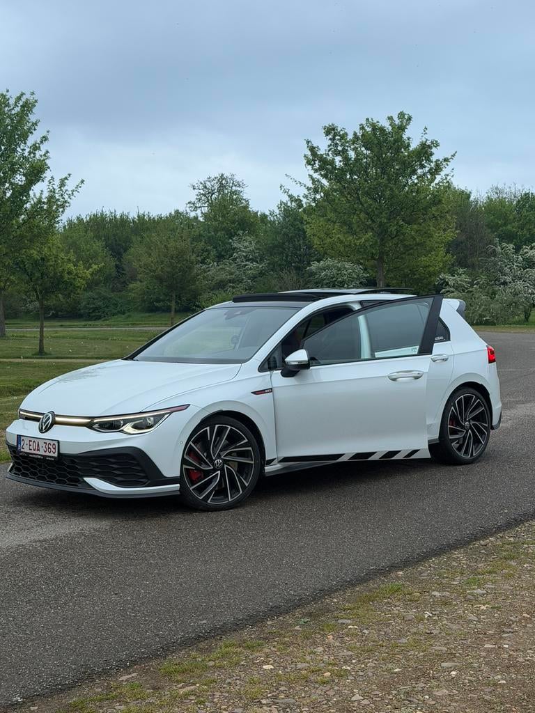 GOLF GTI CLUBSPORT | 45.000km | DCC | 2021, Auto's, Volkswagen, Automaat, Alcantara, Wit, Achteruitrijcamera
