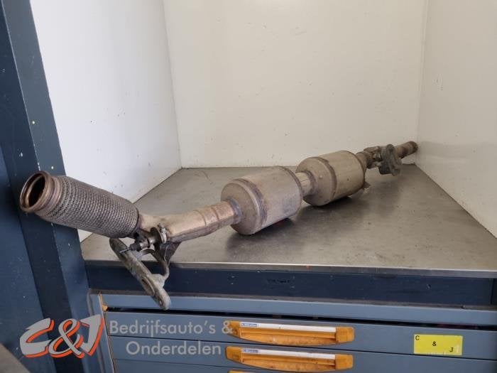 Tube avant + catalyseur d'un Volkswagen Caddy, Autos : Pièces & Accessoires, Volkswagen, -, 3 mois de garantie, Utilisé