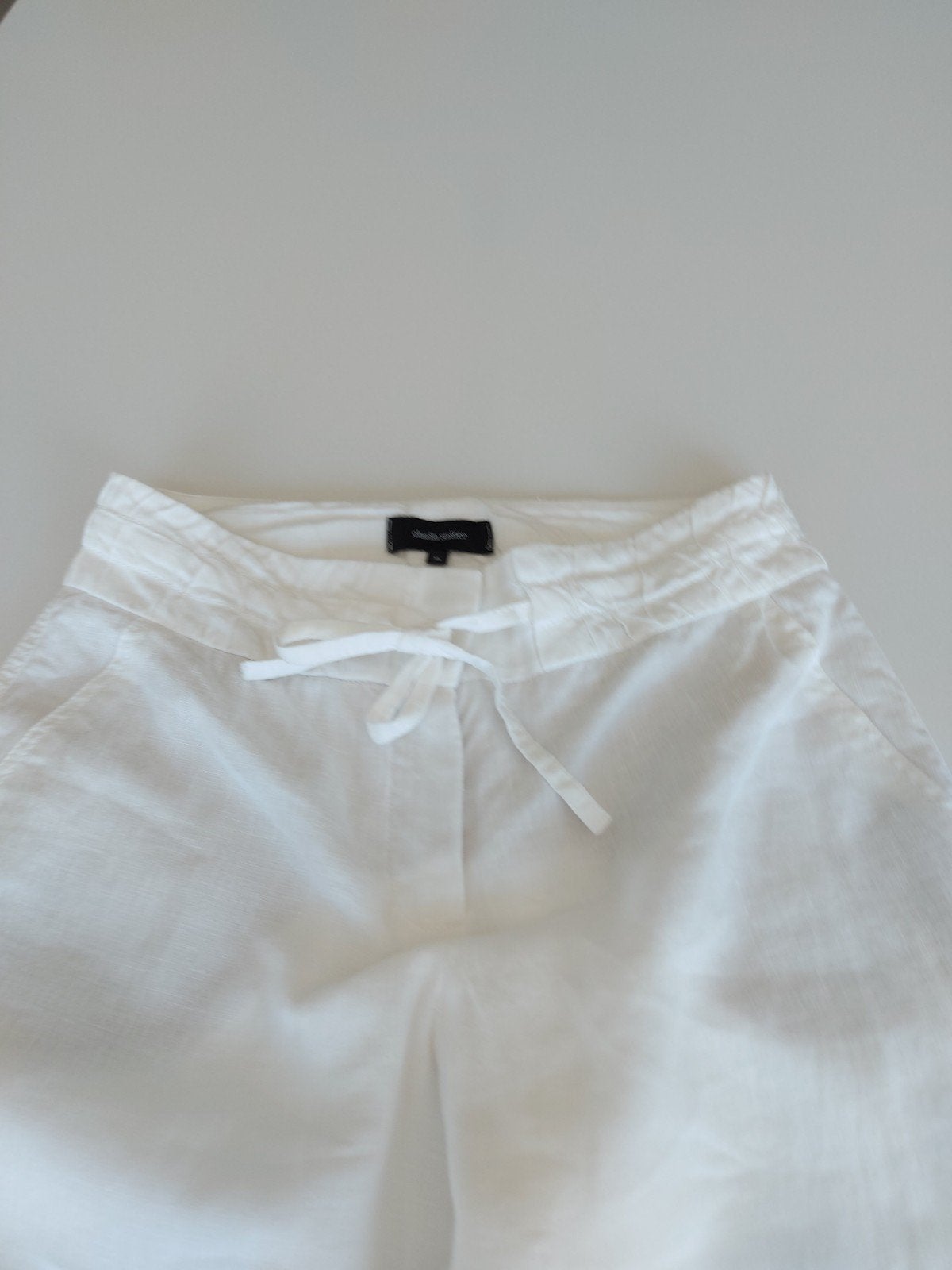 linnen broek Claudia Sträter, Vêtements | Femmes, Culottes & Pantalons, Taille 36 (S), Comme neuf, Blanc, Enlèvement