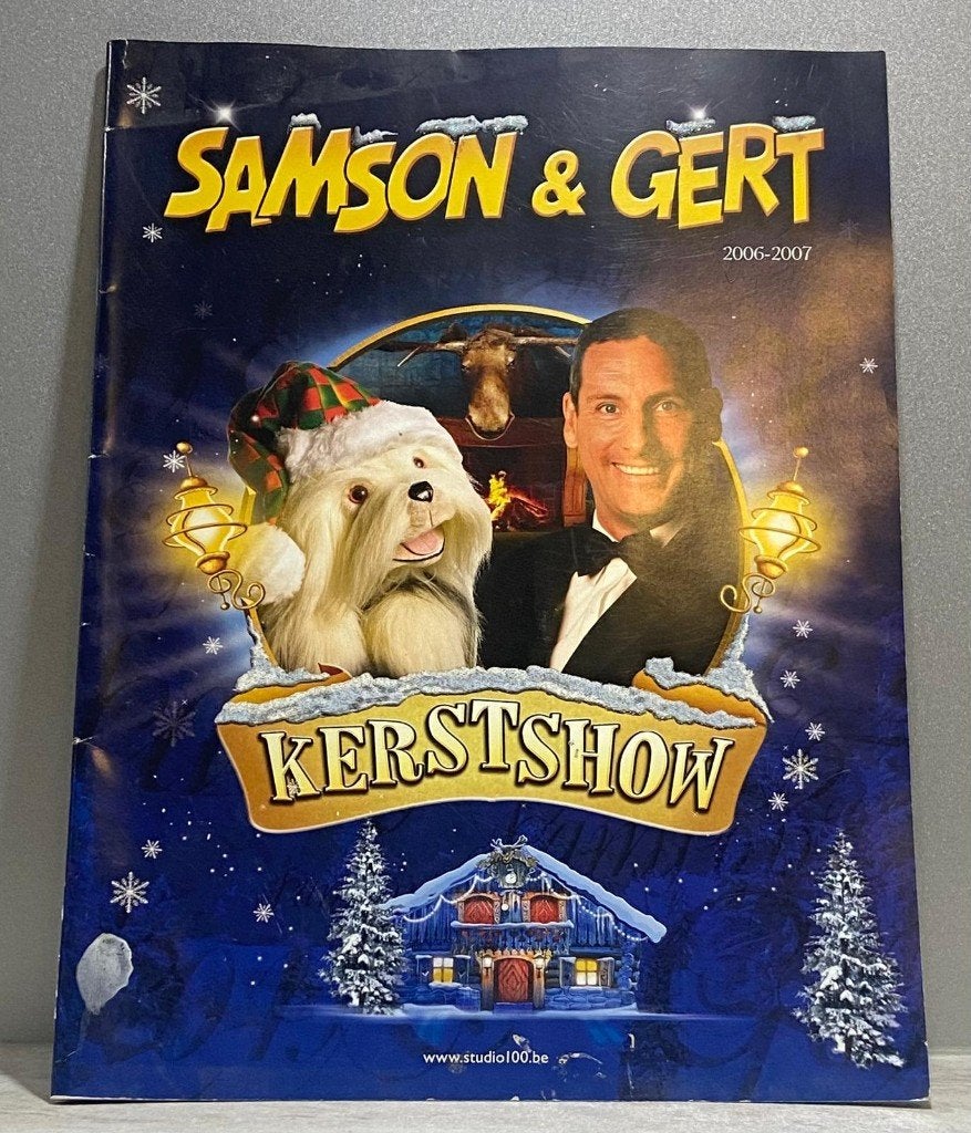 Samson & Gert boekjes Kerstshow (2006-2010) + Inkomtickets!, Ophalen of Verzenden, Zo goed als nieuw