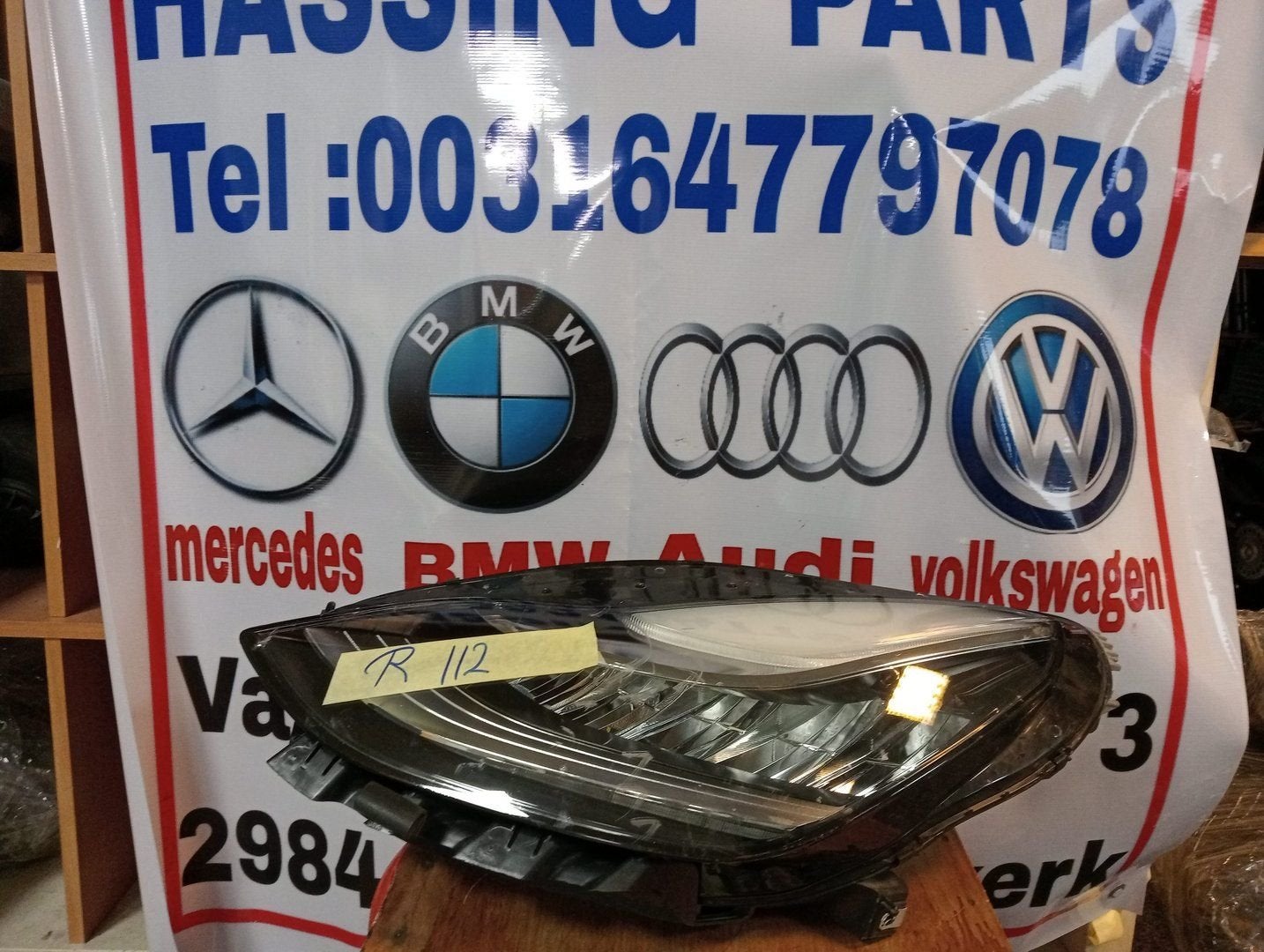 TESLA MODEL 3  Koplamp Links  F00HTE701509, -, Utilisé, Autres marques automobiles, -