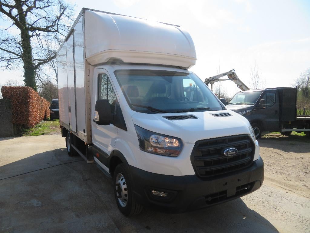 Ford Transit bakwagen+klep 2.0tdci - 2022 - €6d, Auto's, Bestelwagens en Lichte vracht, Bedrijf, Te koop, ABS, Airbags, Airconditioning