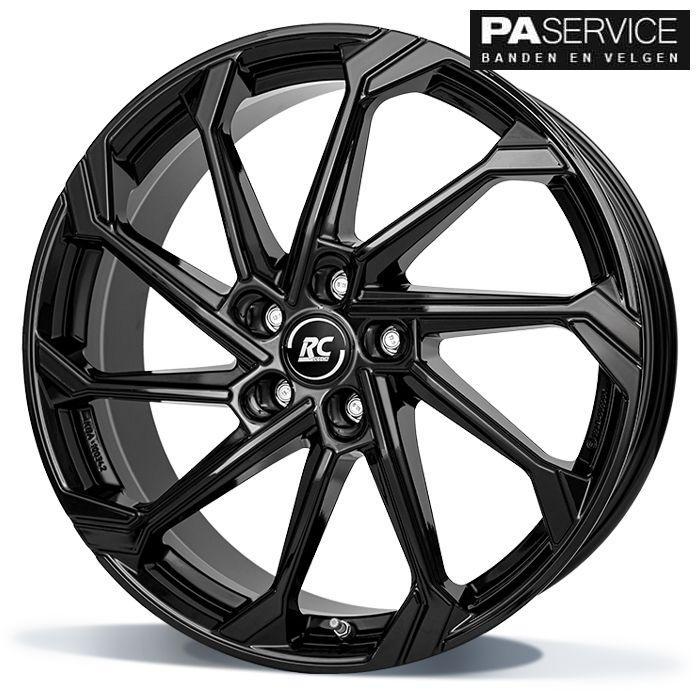Nieuw 20 inch Gloss Black Breedset voor Porsche Macan, Neuf, Pneus et Jantes, -, 21 pouces