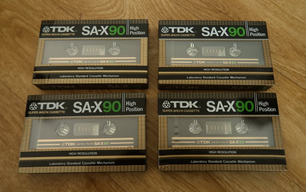 TDK SA-X90 Set of 10 Tapes N.O.S., Ophalen of Verzenden