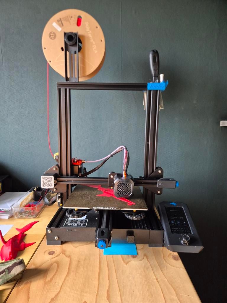 Creality ender 3V2 + accessoires, Computers en Software, 3D Printers, Ophalen