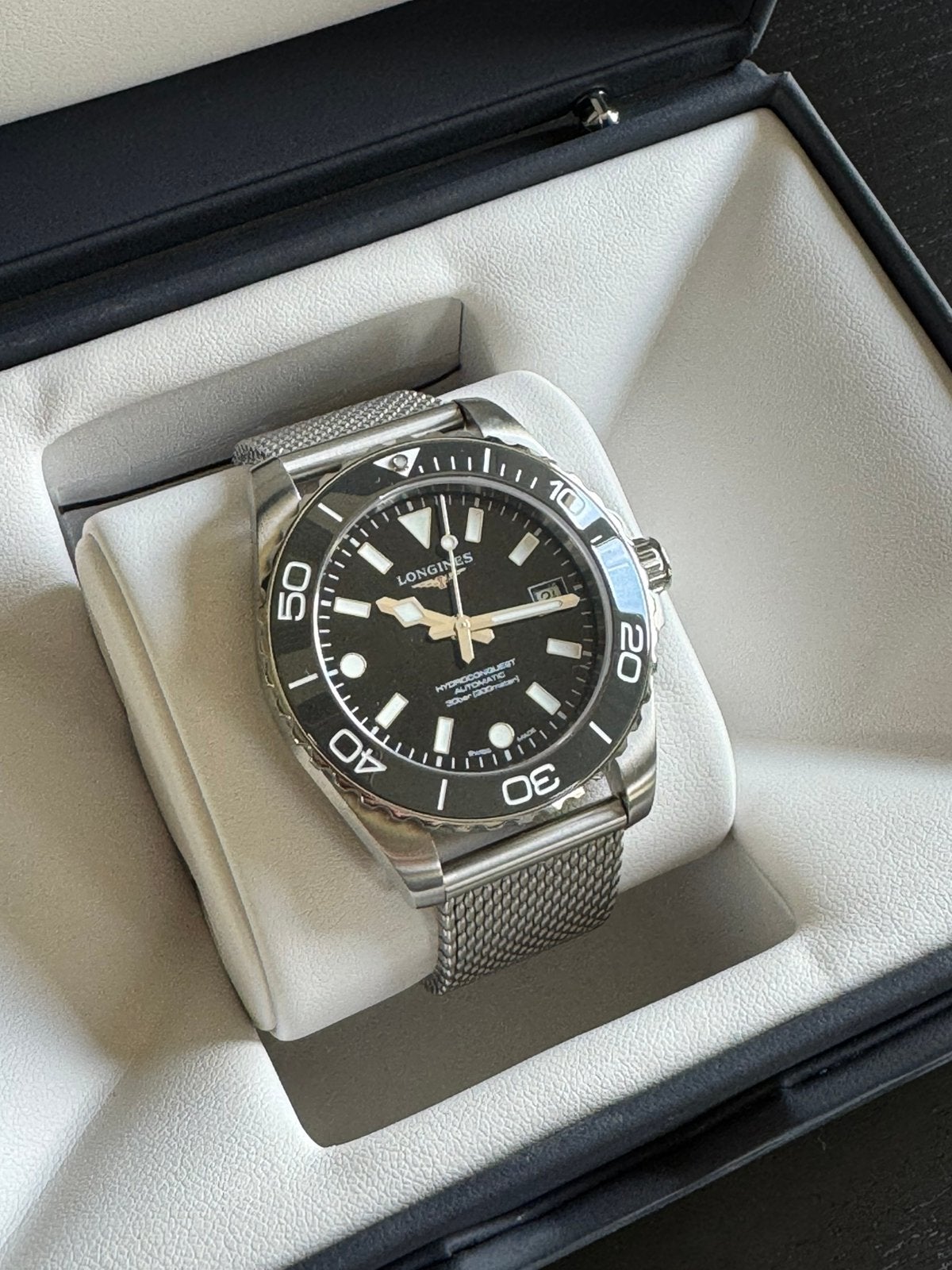 Longines Hydroconquest 39mm 2026, Enlèvement, Comme neuf, Omega