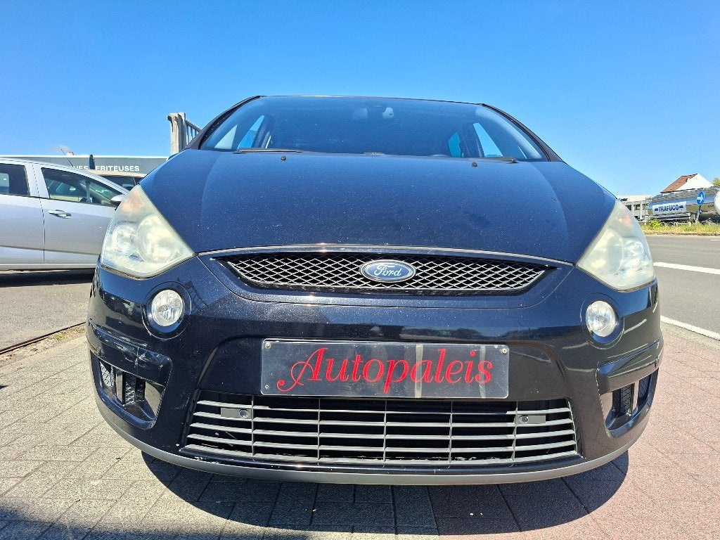 Ford  S-Max 1.8 TDCi Titanium, Auto's, Voorwielaandrijving, Monovolume, Zwart, 4 cilinders