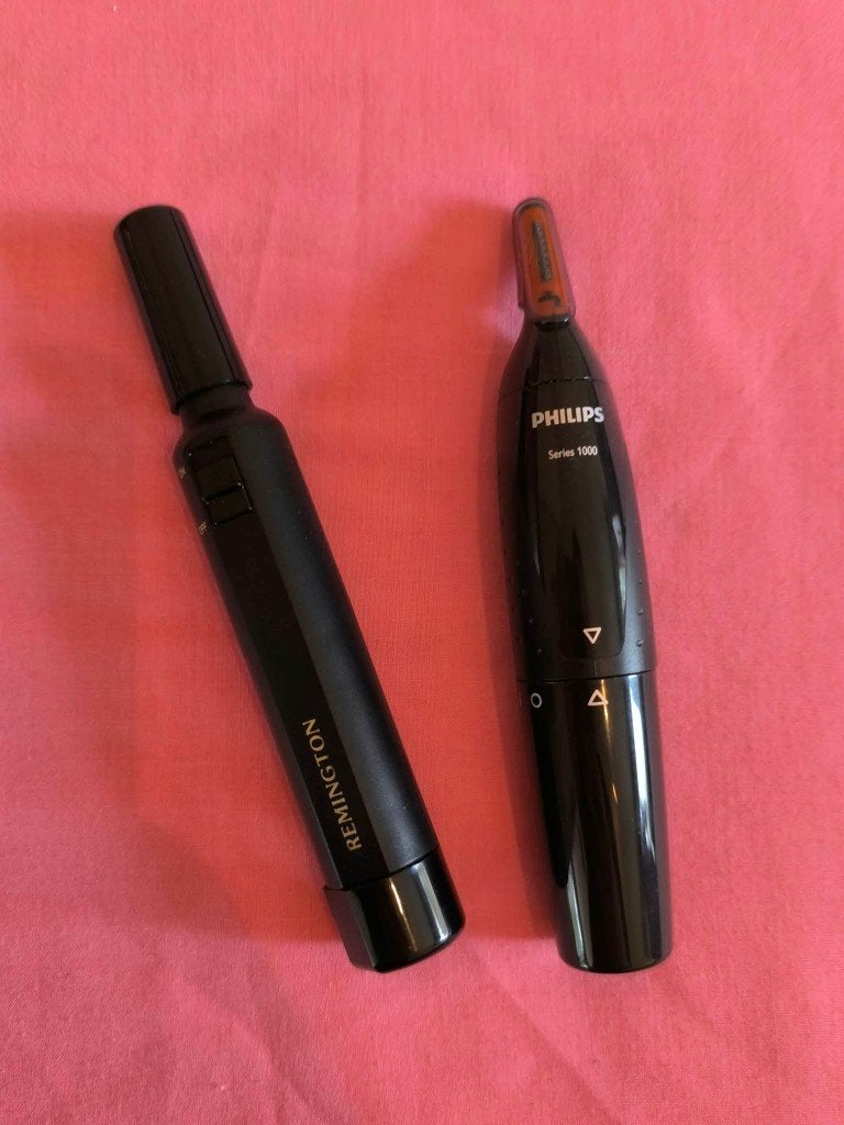 Philips & Remington Trimmerset Neustrimmer + Precisietrimmer, Ophalen of Verzenden, Zo goed als nieuw