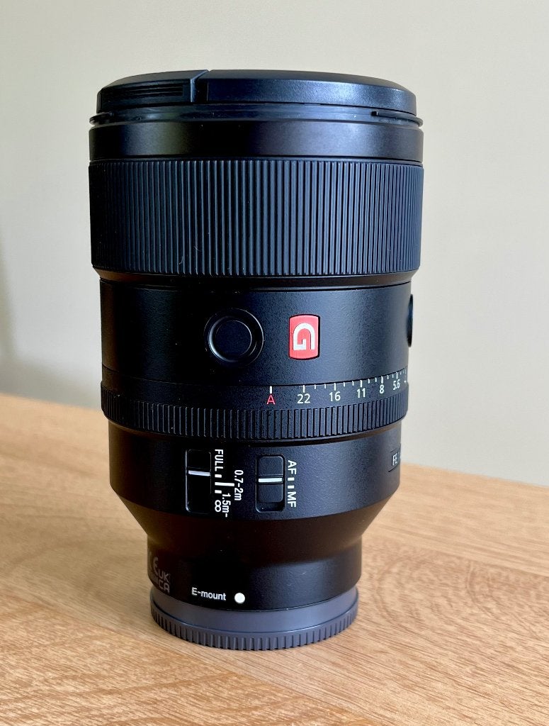 Sony FE 135 mm F/1.8 GM, Ophalen, Zo goed als nieuw, Sony