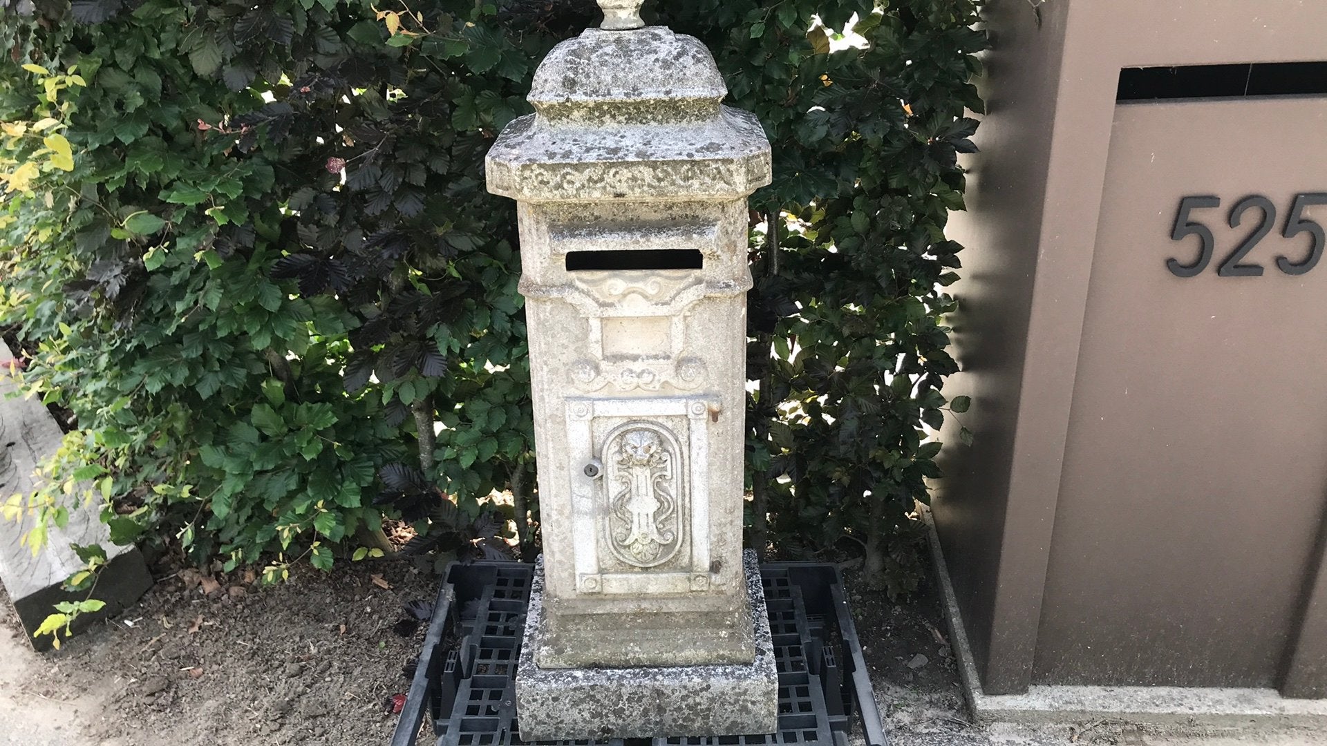 Betonnen brievenbus, Jardin & Terrasse, Boîtes aux lettres, Enlèvement, Utilisé, Béton, Sur pied