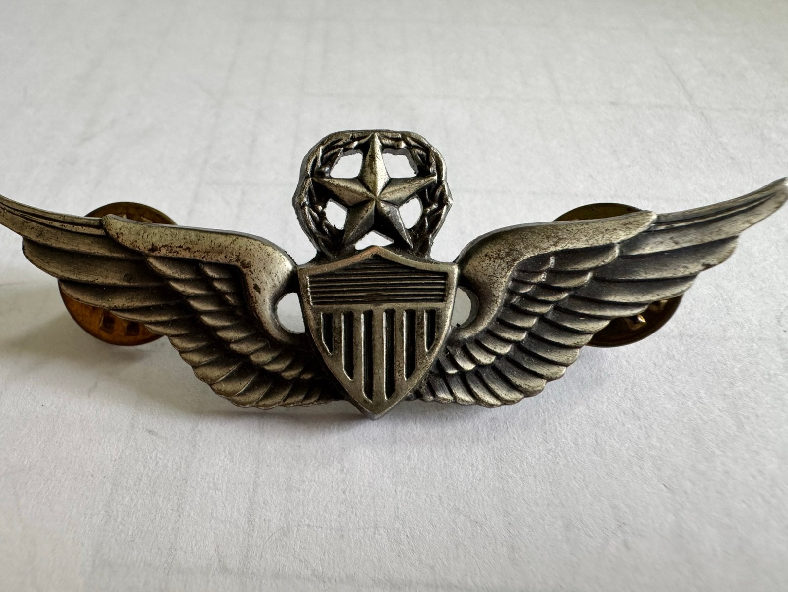 US air force command pilot badge, Ophalen of Verzenden, Luchtmacht, Embleem of Badge