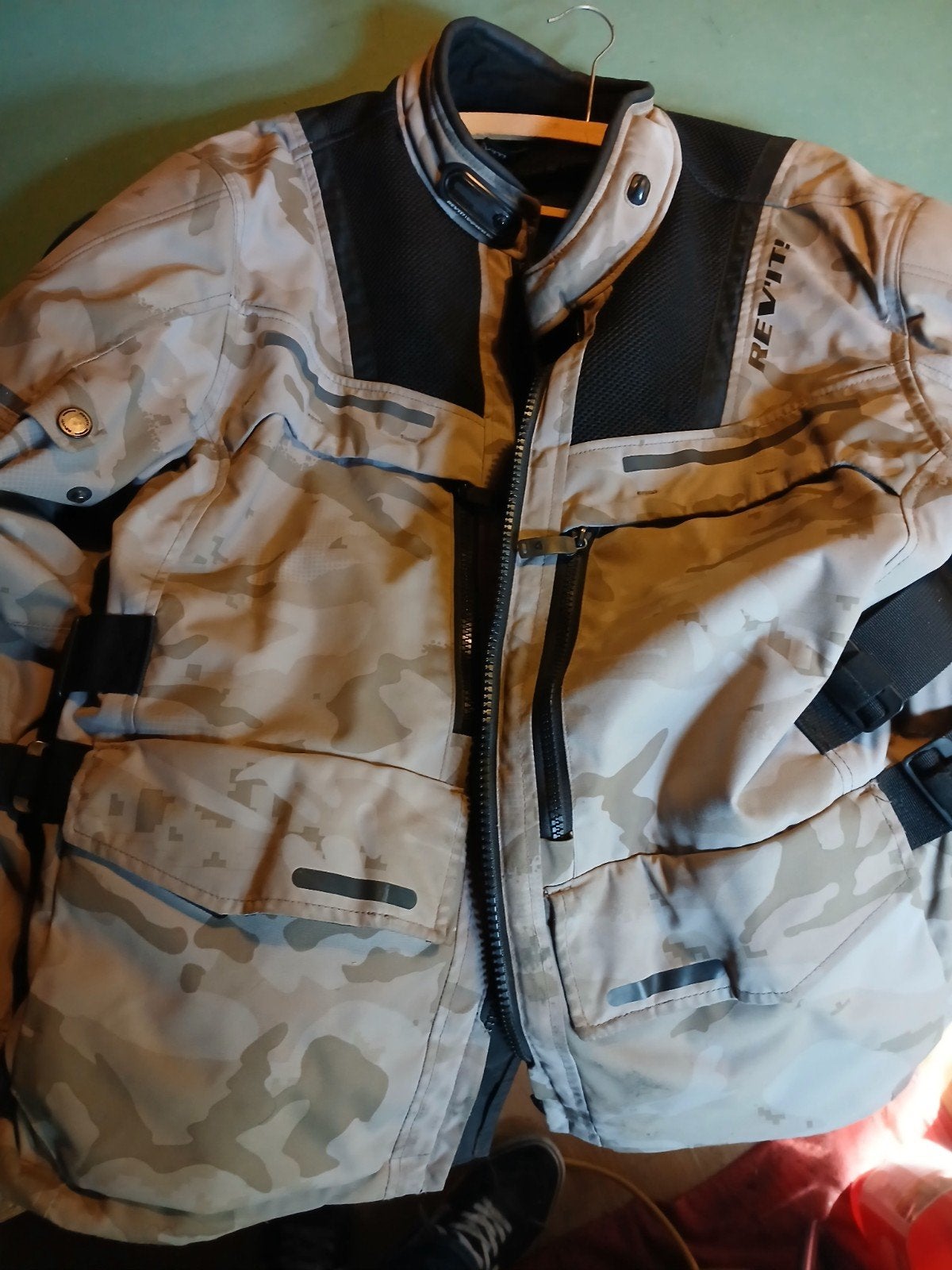 motorjas rev'it camo, Motoren, Ophalen of Verzenden, Tweedehands