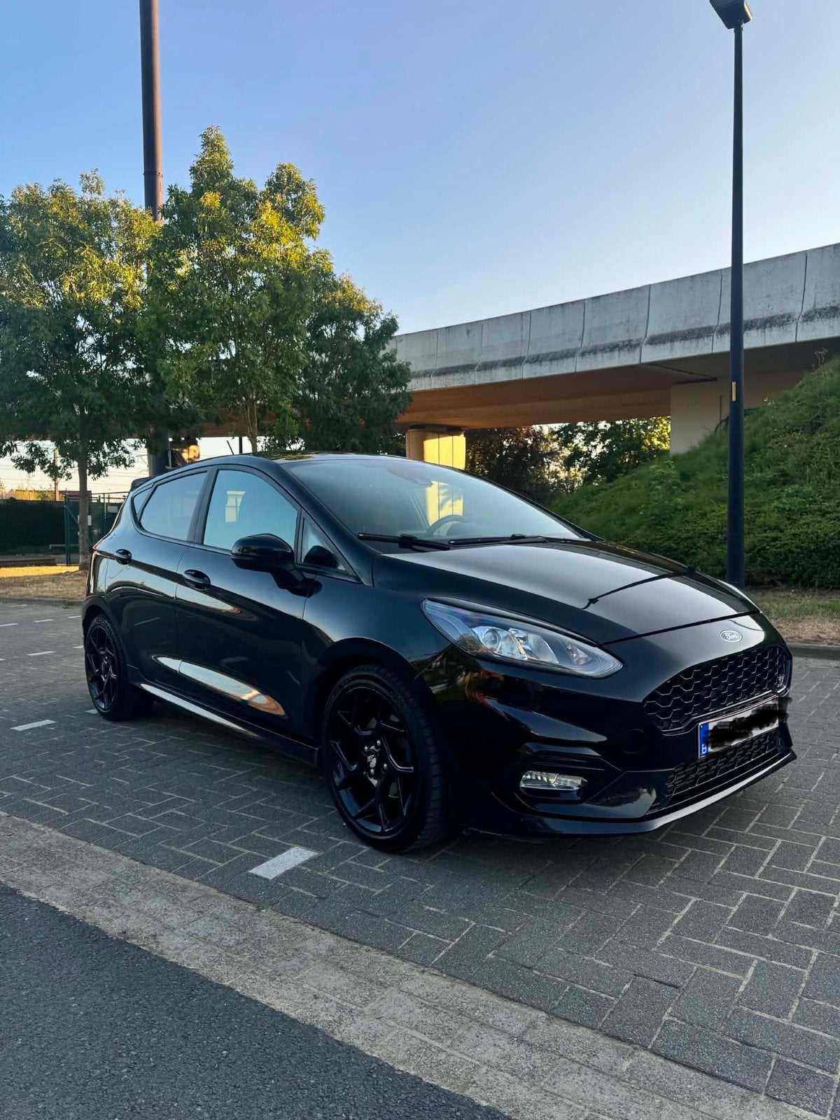 Ford fiesta st, Auto's, Voorwielaandrijving, Stof, Zwart, Handgeschakeld