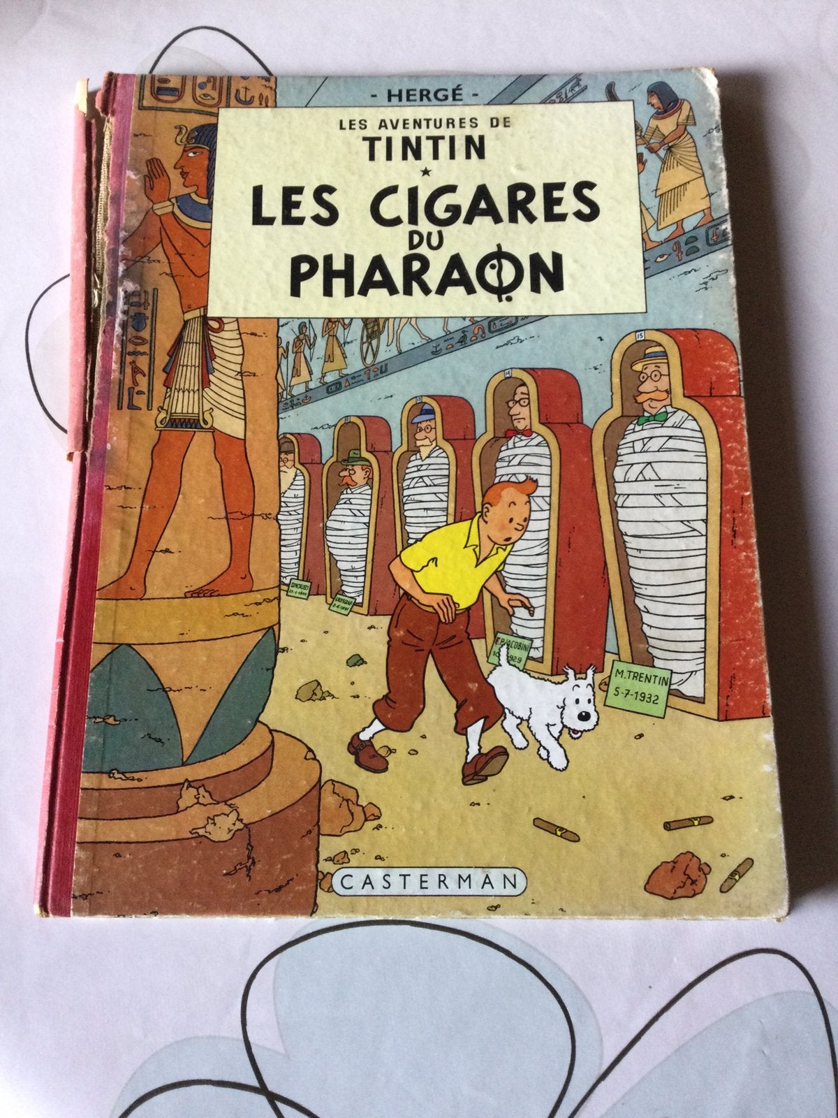 LES CIGARES DU PHARAON, Utilisé