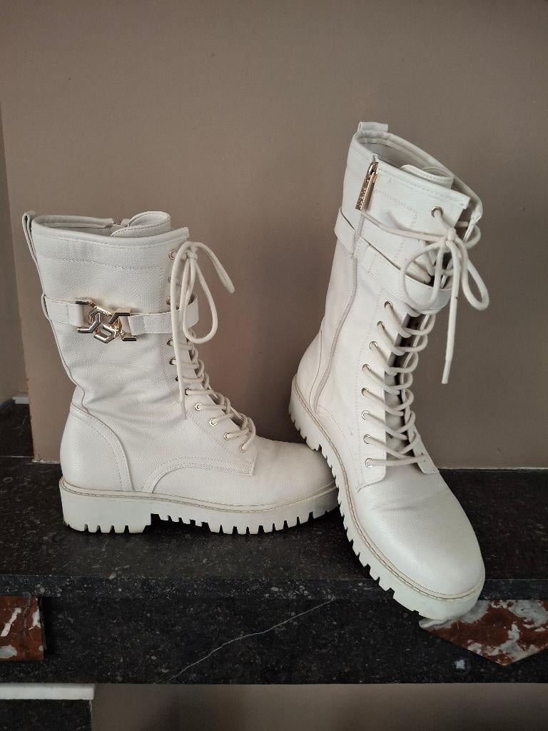 laarzen, Kleding | Dames, Schoenen, Ophalen, Guess, Wit, Lage of Enkellaarzen