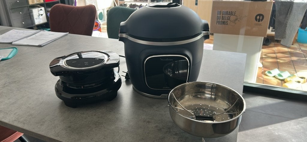 Cookeo Touch Pro + Extra Crisp, Electroménager, Mijoteuses, Comme neuf, Enlèvement