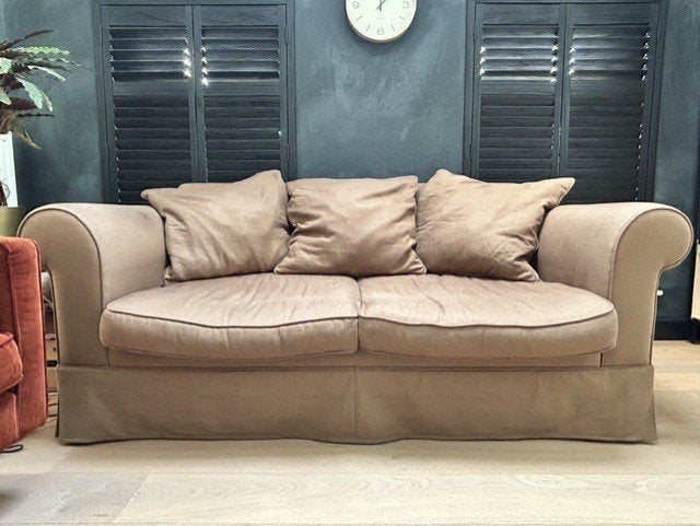 zetel, Maison & Meubles, 75 à 100 cm, Enlèvement, Utilisé, Landelijke stijl