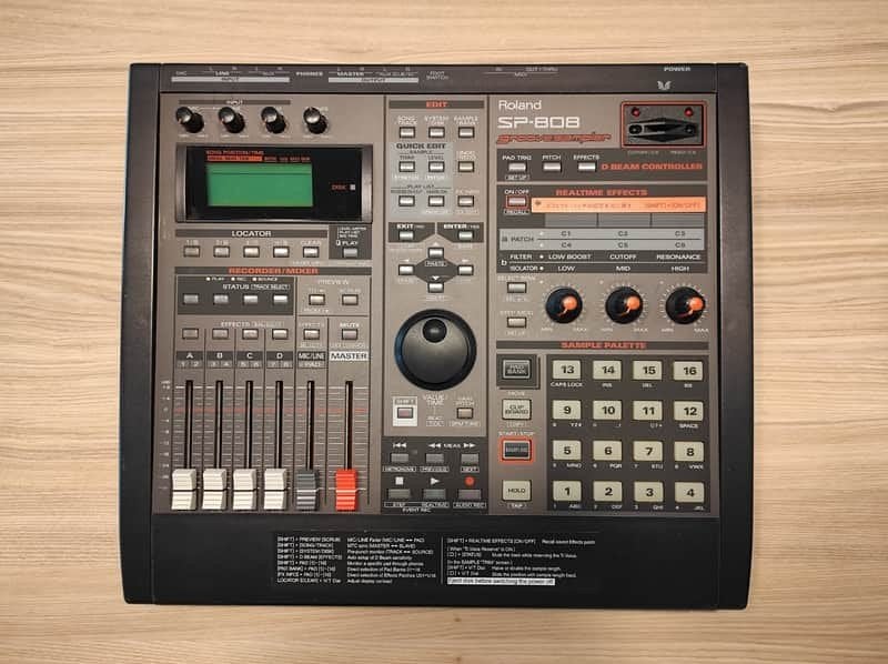 Roland SP-808 Groove Sampler in zeer nette staat, Muziek en Instrumenten, Ophalen, Zo goed als nieuw