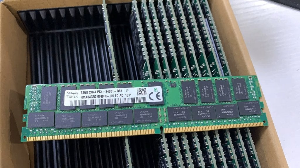 1TB RAM Serveur SK HYNIX (32GB x 32) 2Rx4 DDR4 PC4-2400T ECC, 32 GB, Enlèvement ou Envoi, DDR4, Serveur