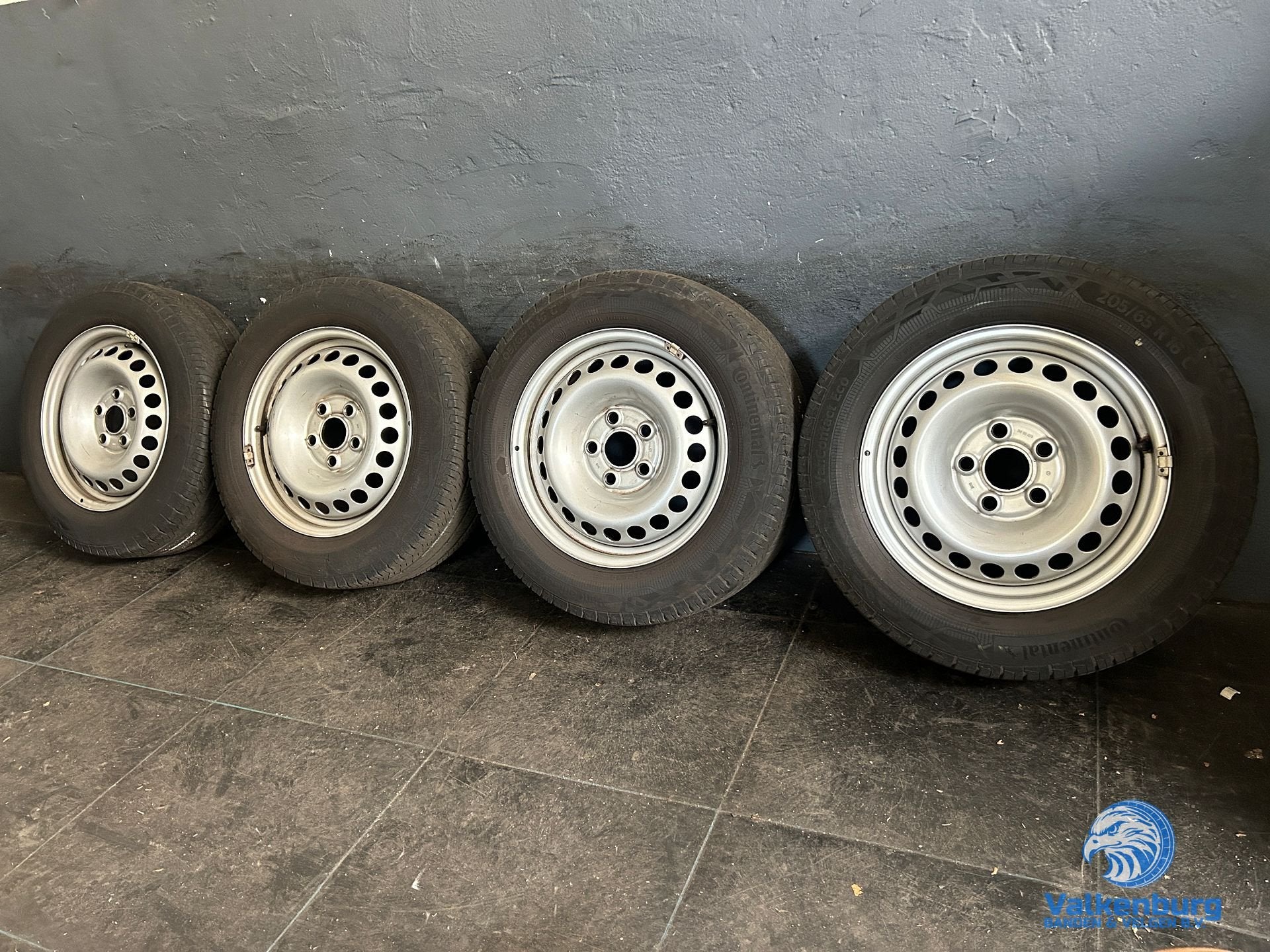 7-8mm! Originele VW Transporter T5 GP T6 T6.1 16 inch stalen, Auto-onderdelen, -, Banden en Velgen, -, Zomerbanden