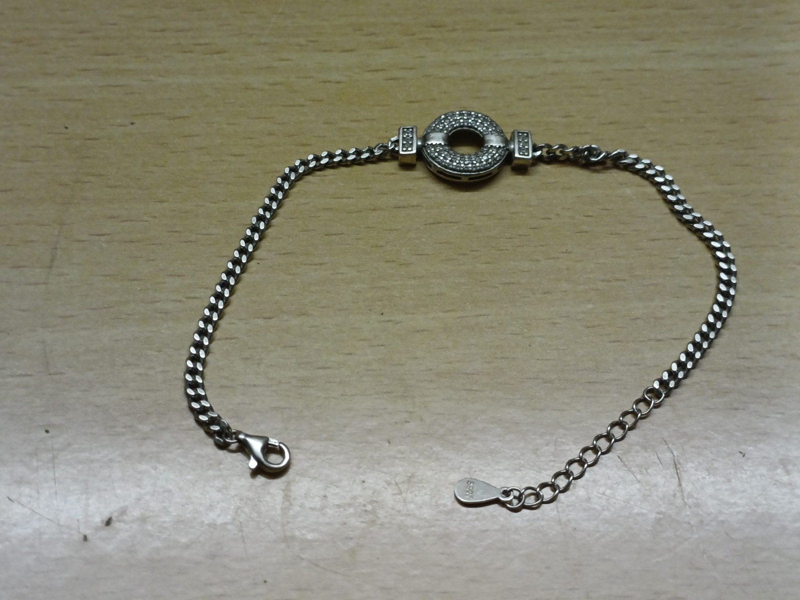Gourmette femme en argent massif 925, Enlèvement ou Envoi, Comme neuf, Argent