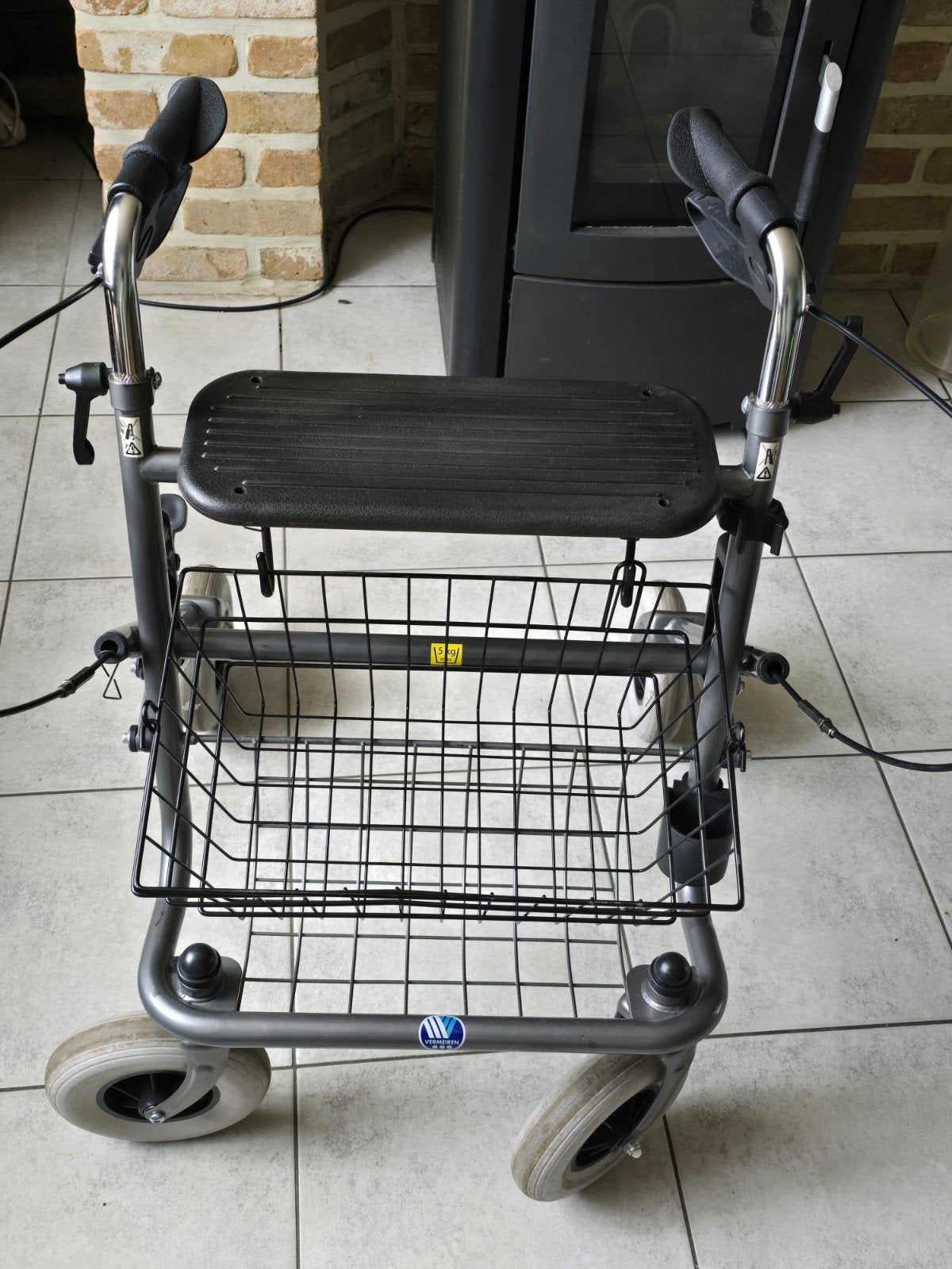 rollator, Enlèvement, Pliable, Utilisé