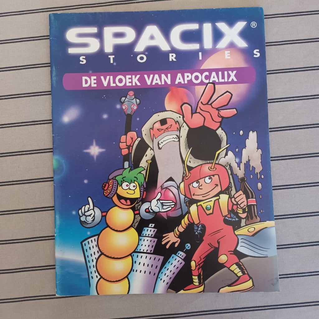 Spacix stories 3: de vloek van Apocalix, Une BD, Enlèvement ou Envoi, Utilisé